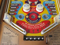 Image # 57742: Summer Time Lower Playfield 
(The round pop bumpers bodies and skirts are reproduction.)