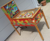 Image # 57743: Summer Time Cabinet - Left 
(The round pop bumpers bodies and skirts are reproduction.)