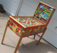 Image # 57744: Summer Time Cabinet - Right 
(The round pop bumpers bodies and skirts are reproduction.)