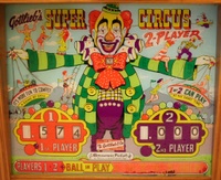 Image # 38484: Super Circus Backglass