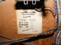 Image # 49837: Super Duo Light Box Advance Unit Adjustment 
(Serial number 04002.)