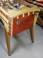 Image # 46825: Super Jumbo Cabinet - Front View 
(The game in this image had its cabinet front repainted but is included here to show its other features.)