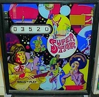 Image # 7312: Super Star Backglass
