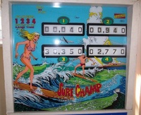 Image # 14663: Surf Champ Backglass