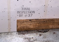 Image # 46686: Surf Champ Sample Game - Inspection Number 
(Serial number 01261 S.)