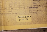 Image # 46688: Surf Champ Sample Game - Schematic Date 
(Serial number 01261 S.)
