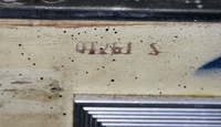 Image # 46681: Surf Champ Sample Game - Stamped Serial Number 
(Serial number 01261 S.)