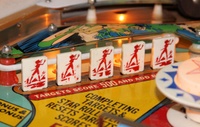 Image # 46674: Surf Champ Sample Game - Drop Targets 
(Serial number 01261 S.)