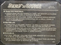 Image # 66959: Surf 'n Safari French Instruction Card - 3 Balls