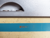 Image # 77506: Surf Side Sample Game - Cabinet - Serial Number 
(Serial number 01040 S.)