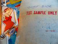 Image # 77510: Surf Side Sample Game - Schematic Date 
(The date stamped in red is 'Sep -5 1967'. From the game with serial number 01040 S.)