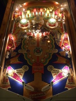 Image # 56109: Sweet Sioux Illimunated Playfield 
(The pop bumper caps are not original to this game.)