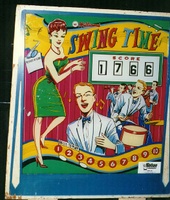 Image # 2372: Swing Time Backglass