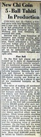 Image # 45536: Tahiti New Game Announcement 
(The Billboard, Oct-22-1949 page 86)