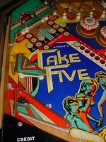 Image # 34512: Take Five Lower Left Playfield