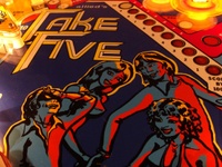 Image # 48260: Take Five Playfield - Detail