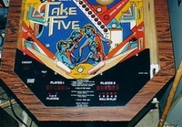 Image # 11370: Take Five Lower Playfield