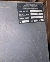 Image # 81366: Af-Tor Cabinet - Serial Number 
(Serial number 11156.)