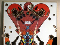 Image # 38644: Big Guns Blank Playfield - Top