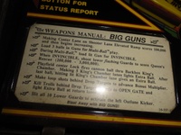 Image # 53881: Big Guns Instruction Card
