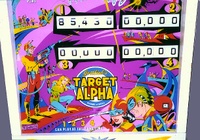 Image # 2389: Target Alpha Backglass