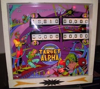 Image # 10500: Target Alpha Backglass