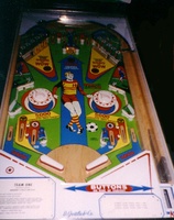 Image # 2406: Team One Playfield 
(Cardholder does not use the word 'flipper' and has no credit window printing.)