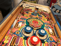 Image # 76821: Ten Spot Playfield - Downfield View 
(Serial number 58307.)