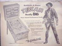 Image # 26712: Texan Billboard Ad 
(The Billboard, May-2-1960)