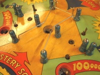 Image # 68087: Thing Playfield - Detail - Plastic Removed