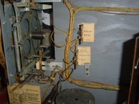 Image # 68121: Thing Operator Options 
(Located inside the backbox. Serial number 21550.)