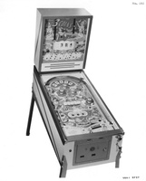 Image # 68052: 3 Coins Promotional Photo 
(The Instruction Card on this game is for Williams 1961 'Skill Ball'.)