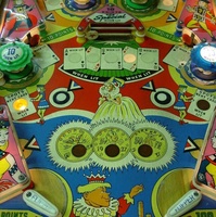 Image # 22497: 3 Coins Illuminated Playfield - Detail