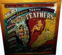 Image # 6217: Three Feathers Backglass
