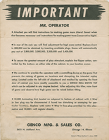 Image # 81189: Three Feathers Operator Instructions