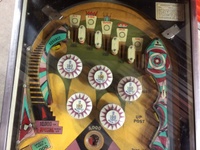 Image # 61152: 3 Jokers Upper Playfield 
(Cabinet serial number 81346.)