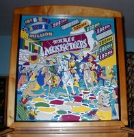 Image # 29840: Three Musketeers Backglass