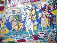 Image # 29841: Three Musketeers Backglass - Detail