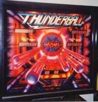 Image # 6549: Thunderball Backglass(Thunderball II) 
(Serial number 584060.)
