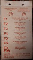 Image # 75681: Big House Transformer Fuse Label