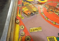 Image # 68876: Tiger Playfield - Detail