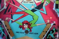 Image # 42219: Time Tunnel Playfield - Detail 
(Serial number unknown.)