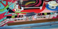 Image # 42218: Time Tunnel Playfield - Detail 
(Serial number unknown.)