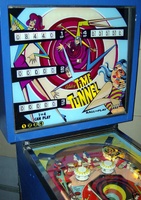 Image # 39272: Time Tunnel Backglass 
(Serial number 1017.)