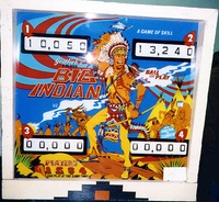 Image # 250: Big Indian Backglass