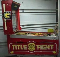 Image # 11921: Title Fight Cabinet - Left