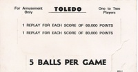 Image # 39874: Toledo Score Card