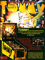 Image # 3248: The Who's Tommy Pinball Wizard Flyer - Front