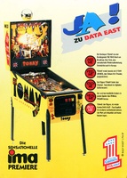Image # 3256: The Who's Tommy Pinball Wizard German Flyer - Front