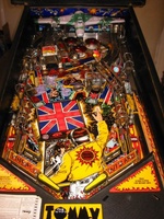 Image # 7980: The Who's Tommy Pinball Wizard Playfield